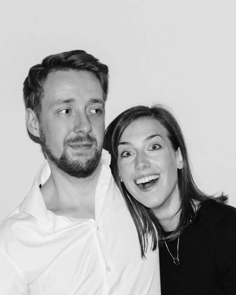 Sarah and Gerald, the husband-and-wife team behind visualOS